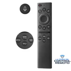 GENERICO - Control Remoto Para Tv Samsung Qled Smart con Voz Modelo: 2022