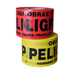 STEELPRO - ROLLO CINTA SEÑALIZACION RFX 200 MT ROJO