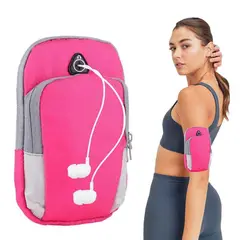 IMPORTADO MC - Bolso Porta Celular Deportivo Con Correa brazalete Fucsia