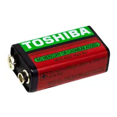 TOSHIBA - Pila Batería 9V 6F22 Heavy Duty 6F22KGGR