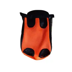 GENERICO - Canguro mochila transportador mascotas perro talla L naranja