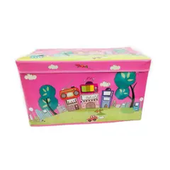 GENERICO - Caja Puff Organizador Multiusos para Juguete Electro