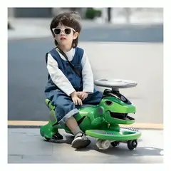GENERICO - Twist Car Premium Dino Con Luces Led Musical Para Niños
