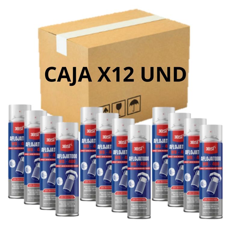 SPRAY AFLOJATODO LUBRICANTE 440 ML X 12 UND