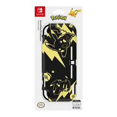HORI - Estuche Protector Duraflex Pikachu Black N Gold Nintendo Switch Lite