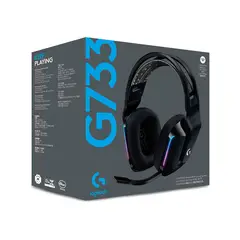 LOGITECH - Audifono Gamer CMicrof G733 Lightspeed Negro
