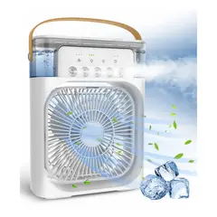 ROSH - Ventilador Portátil Humidificador Enfriador Aire Acondicionado 3 en 1