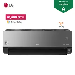 LG - Aire Acondicionado Split 18000 BTU ArtCool Frío/Calor