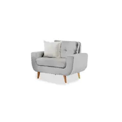 FABIANI HOME - Sillon Butaca Mango Fabiani Plata