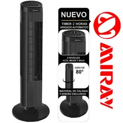 MIRAY - Ventilador Torre 30 " VMTT-933 Negro