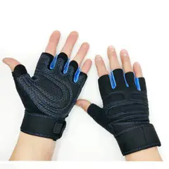 GENERICO - Guantes Deportivo para Pesas con Muñequera Talla M