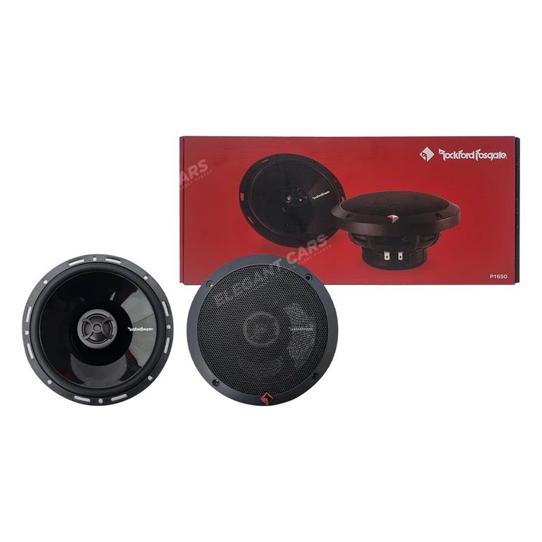 Set Parlantes 2 Vías Rockford Fosgate 6.5? 120w Serie Punch P1650.