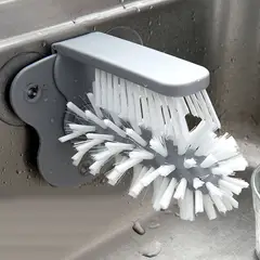 GENERICO - Cepillo De Limpieza Para Vasos Copas Tazas Con Base De Succión