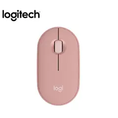LOGITECH - Mouse Pebble 2 M350s Bluetooth/Wireless Rose