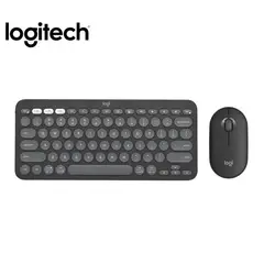 LOGITECH - Kit Teclado Y Mouse Logitech  K380s +Mouse M350s Bt Inalámbrico Negro