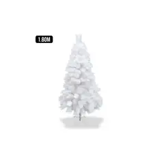 GENERICO - Arbol de navidad pino semicoposo 150m blanco