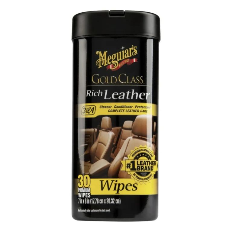 Meguiars Pañitos para Limpieza de Cuero - Rich Leather