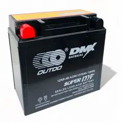 GENERICO - Batería Moto 12N9-4B Outdo DMX Sellada Activada