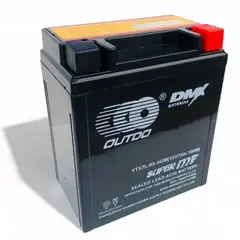 GENERICO - Batería Moto YTX7L-BS Outdo DMX Sellada Activada