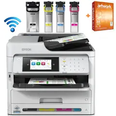 EPSON - Impresora Epson WorkForce Pro WF-C5890 Multifuncional LAN WiFi USB