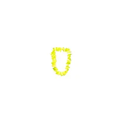GENERICO - Año nuevo - set de 10 pcs collar hawaiano de poliester o plastico