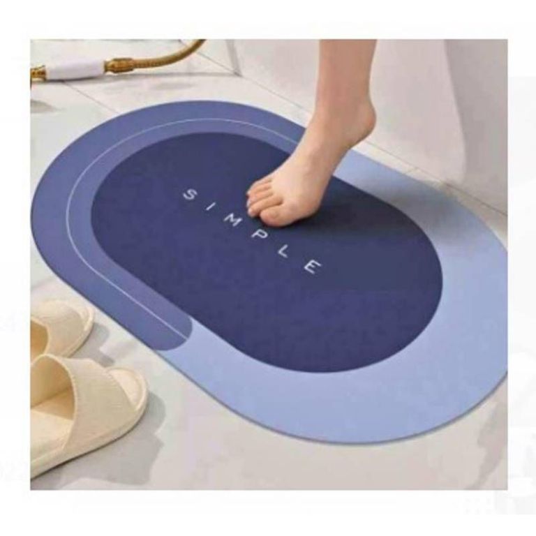 Alfombra de baño tapete absorbente para ducha anti deslizante