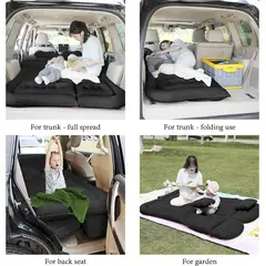 GENERICO - Colchon Inflable para Auto Negro