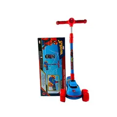 GENERICO - SCOOTER HIDRAULICO SPIDER-MAN CON BLUETOOTH