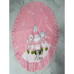 GENERICO - Piso de árbol de navidad 1.30 rosado
