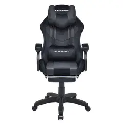 EXTINGTION - Silla Gamer Sapp Gamuza-Cuerina color Negro