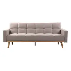 PAZART MUEBLES - SOFÁ CAMA FUTÓN MATTEO GRIS CLARO