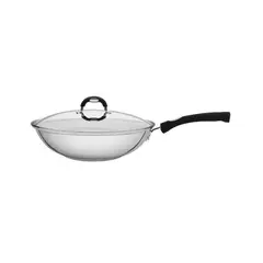 TRAMONTINA - Sartén Acero Inoxidable 28cm con Tapa