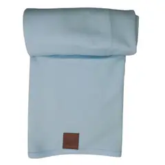 EUBEBE - Manta de algodón pima para bebé Modelo Celeste Ositos