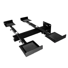 GENERICO - RACK PARA HORNO MICROONDAS ESTANDAR NEGRO