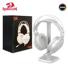 REDRAGON - Auriculares LAMIA WHITE H320W RGB 7.1 Virtual
