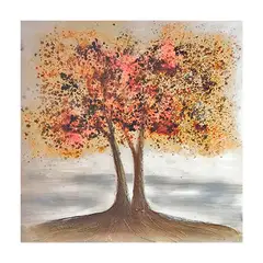 CONCEPT - Arte Árbol Otoñal Sin Marco