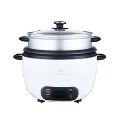 INDURAMA - Olla Arrocera 18L con Vaporera OAI BL18 Blanco