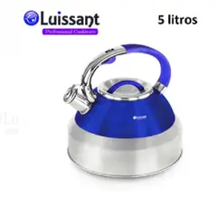 LUISSANT - Tetera Roch 5 lt. Amarillo Acero Inoxidable Luissant