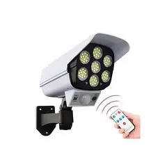 OEM - Lampara Solar Led Tipo Cámara De Seguridad Con Sensor Movimiento
