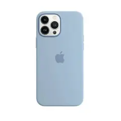 APPLE - Case Silicona Para Iphone 15 Pro Max - CELESTE