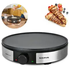 TAURUS - Crepera con Placa Antiadherente 1200W S164