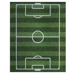 DECORPLAS - Alfombra Niños Comfort Kids Futbol De 1.00 X 1.20 M