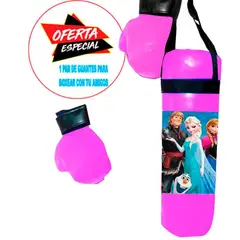 GENERICO - Saco de Box para Niños y guantes -oferta un par de Guantes de Regalo