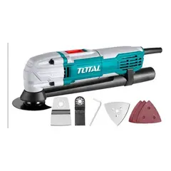 TOTAL TOOLS - Herramienta multifuncion 300w con accesorios Total TS3006
