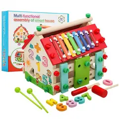 GENERICO - Juego Didáctico Casa Construcción con Xilófono