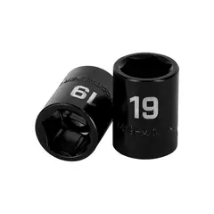 TRUPER - Dado para impacto de 6 puntas de 1/2" de 19 mm encastre de 1/2" Pza.