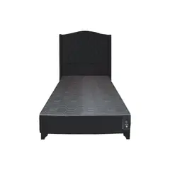 BARAKA HOME - Dormitorio Visby 1.5 plz - Negro
