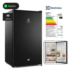 Electrolux - Frigobar Electrolux Premium Black ERD090G2HWB - 90L
