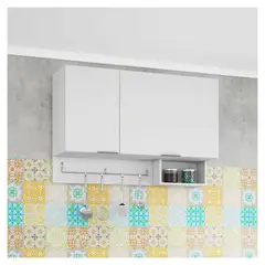 VENTITAS HOME - Mueble de Cocina Aéreo Lindsay Blanco