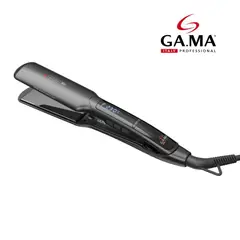 GAMA - Alisadora Plancha de Cabello de 220V X-Wide 3D Titanio 1479